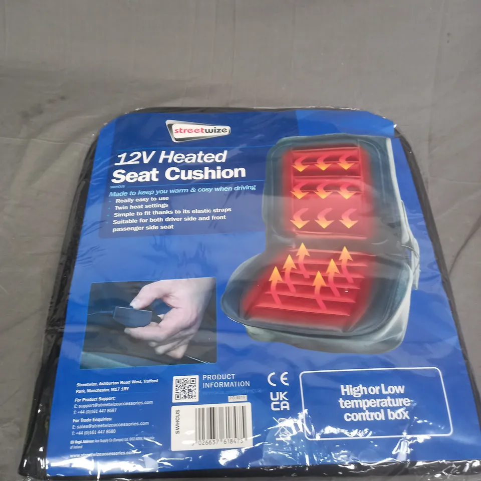 STREETWISE 12V HEATED SEAT CUSHION 
