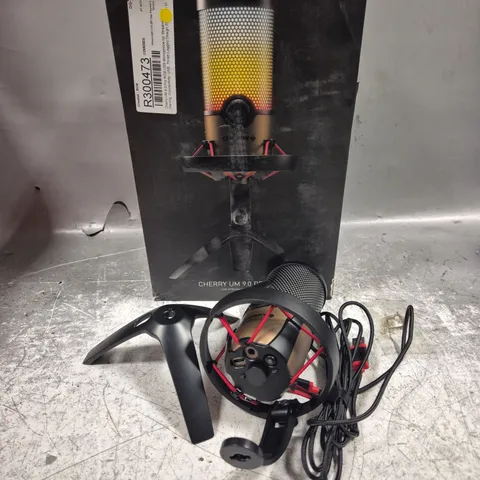 BOXED CHERRY UM 9.0 PRO RGB USB STREAMING MICROPHONE 