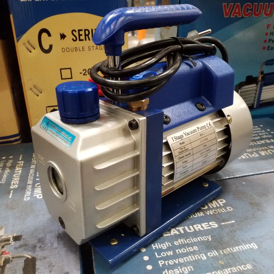 BOXED RS-1 1 STAGE VACUUM PUMP