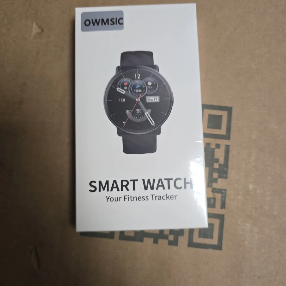 TOTE OF APPROXIMATELY 20 ASSORTED ITEMS TO INCLUDE: OWMSIC SMART WATCH