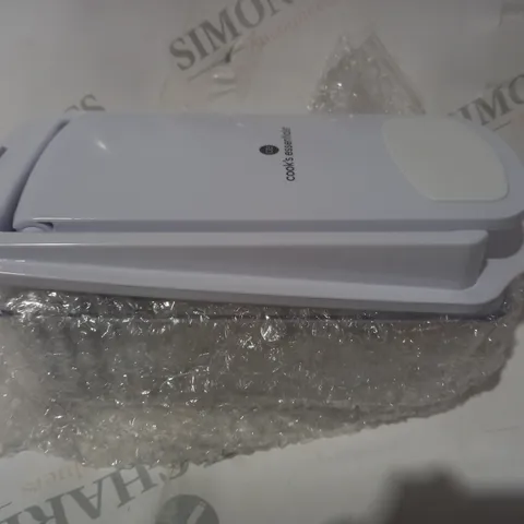 COOK'S ESSENTIALS MULTIFUNCTIONAL SLICER & DICER - WHITE