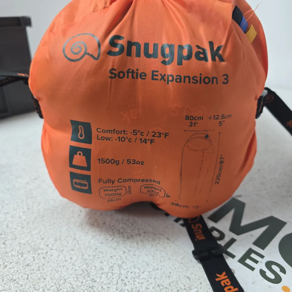 SNUGPAK SOFTIE EXPANSION 3 SLEEPING BAG 