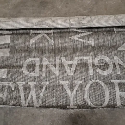 BRAND NEW PACO COUNTRY RUG IN GREY - 160X220CM