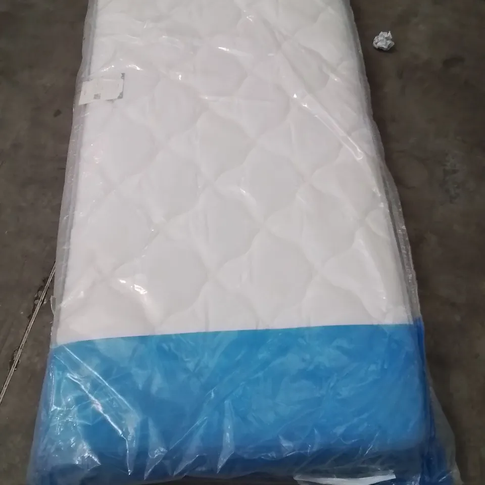 QUALITY BAGGED SINGLE 90cm AIRSPRUNG LUXURY QUILTED MEDIUM MATTRESS
