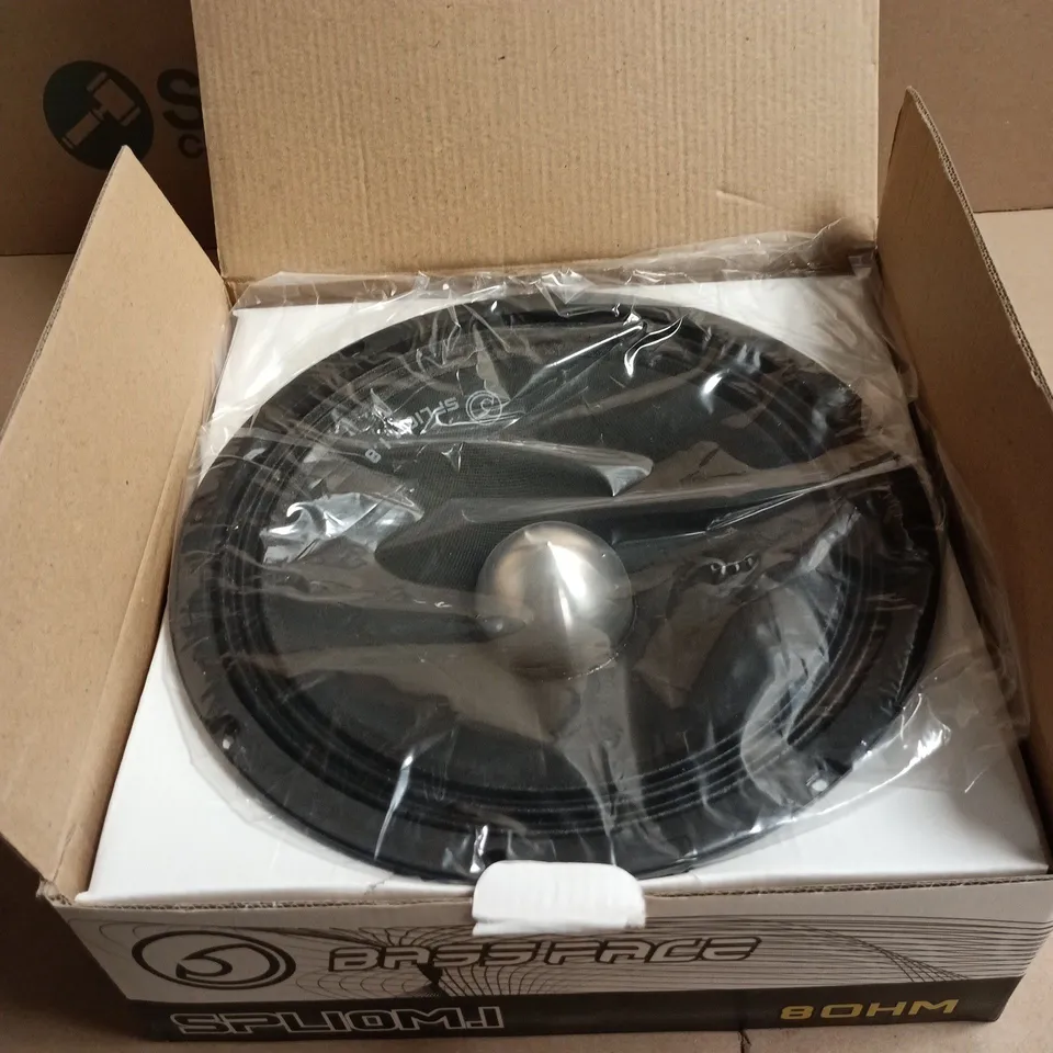 BASS FACE SPL10M.1 COMPETITION MIDBASS DRIVER 80HM BOXED