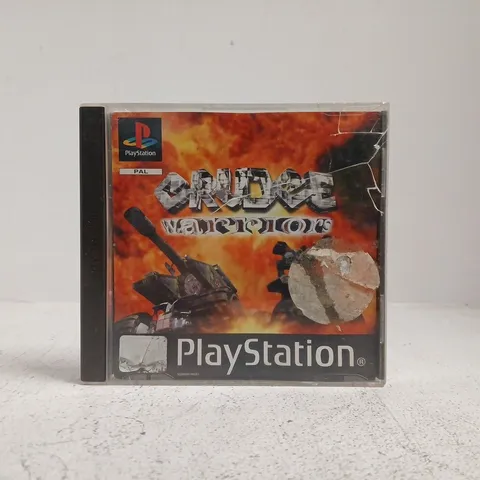 GRUDGE WARRIORS PLAYSTATION VIDEO GAME
