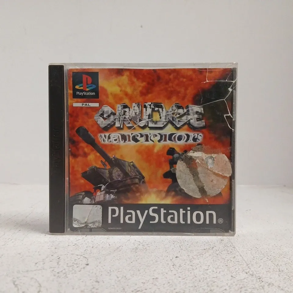 GRUDGE WARRIORS PLAYSTATION VIDEO GAME
