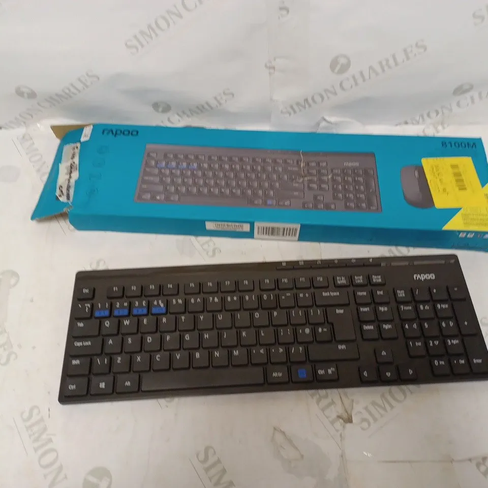 RAPOO 8100M - BLACK 