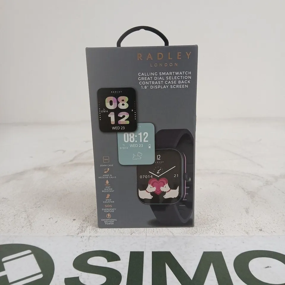 RADLEY LONDON SERIES 32 NAVY SMART WATCH IN BOX