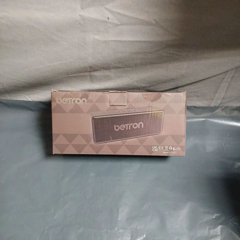 BETRON WIRELESS RECHARGEABLE SPEAKER – PORTABLE WIRELESS SPEAKER (BOXED)