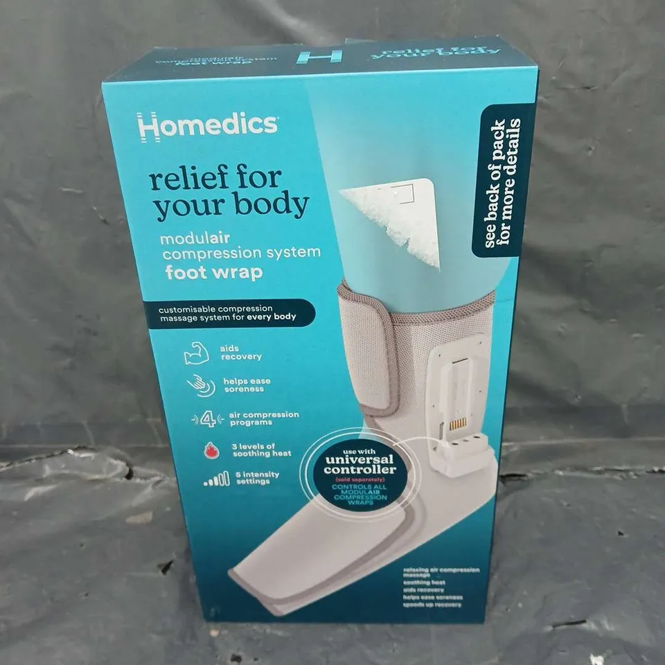 BOXED HOMEDICS FOOT WRAP 