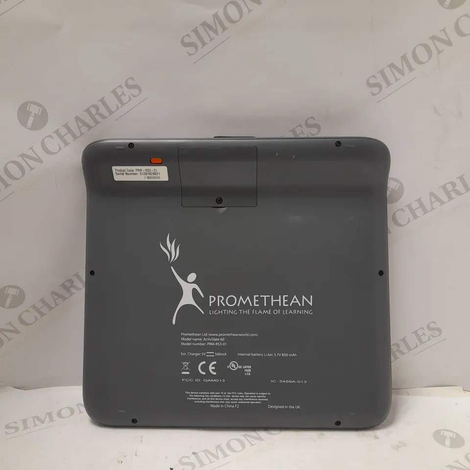 PROMETHEAN ACTIVSLATE 60 PRM-RS3-01