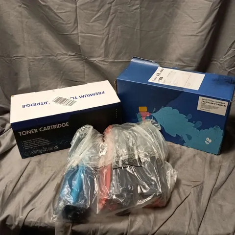 BOX OF APPROXIMATELY 12 ASSORTED TONER AND PRINTER PRODUCTS