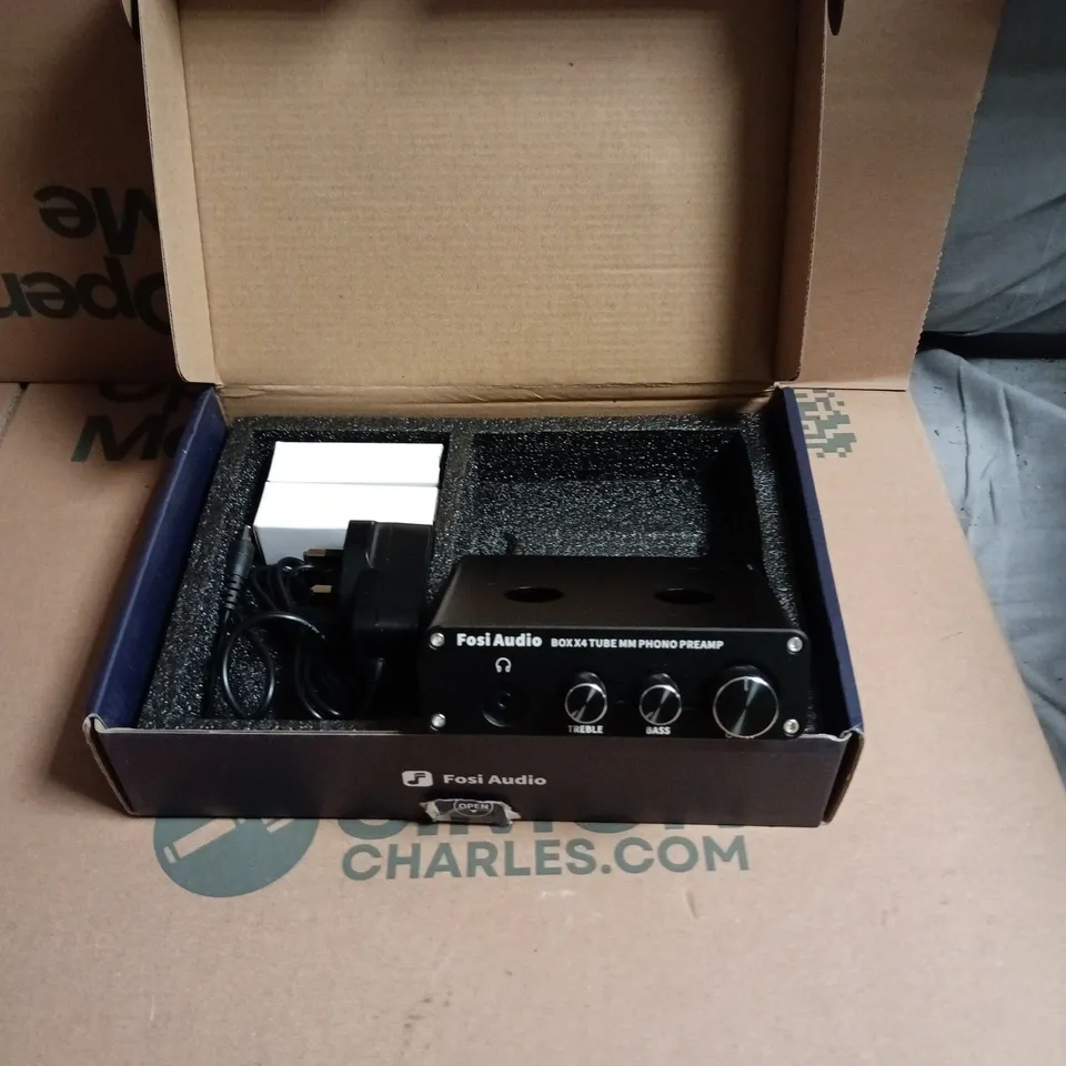 FOSI AUDIO BOX 4 TUBE NM PHONO PREAMP