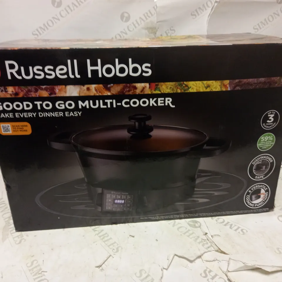 RUSSELL HOBBS GOOD-TO-GO MULTICOOKER