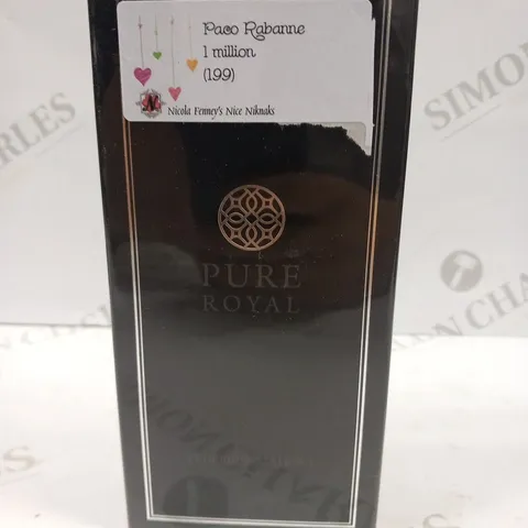 BOXED AND SEALED FEDERICO MAHORA PURE ROYAL PARFUM 50ML