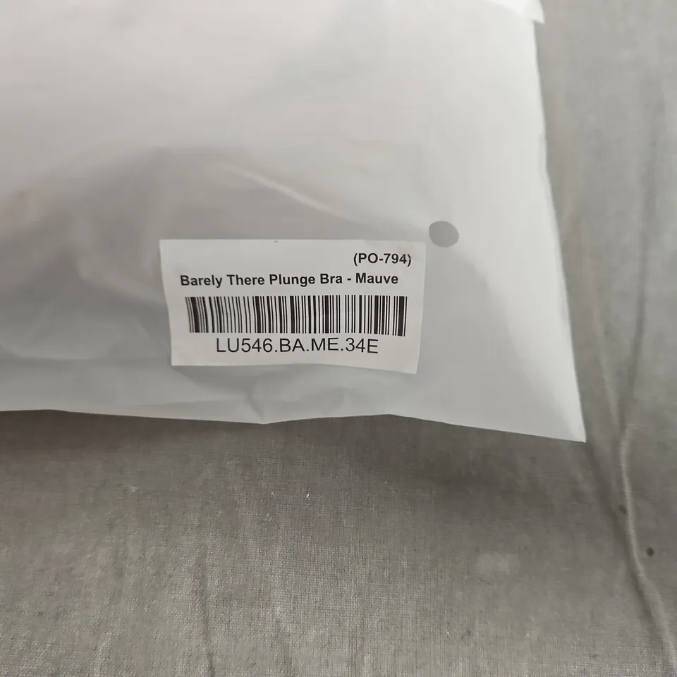 LOUNGE BARELY THERE PLUNGE BRA – MAUVE