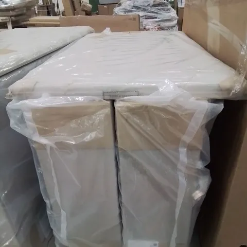 PACKAGED DIVAN BED WITH HEADBOARD 