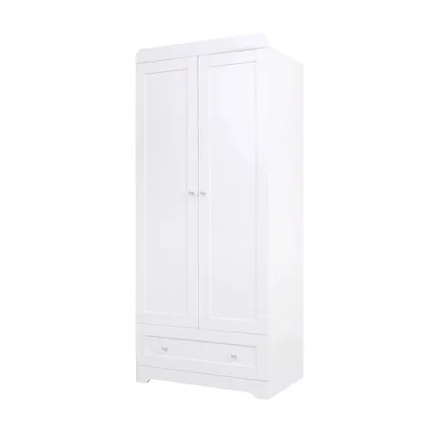 BOXED TUTTI BAMBINI RIO WARDROBE - WHITE (2 BOXES)