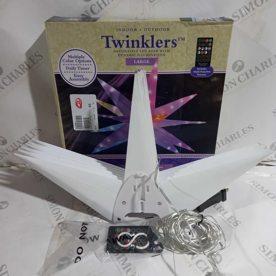 BOXED PACIFIC ACCENTS STAR BURST LIGHT