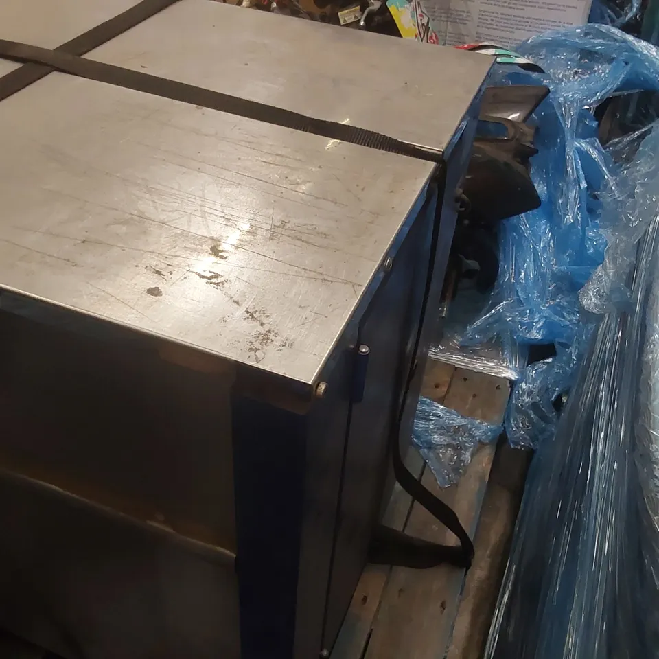 OPTIMAX TMS300 HEAVY-DUTY, SEMI-AUTOMATIC STRAPPING MACHINE
