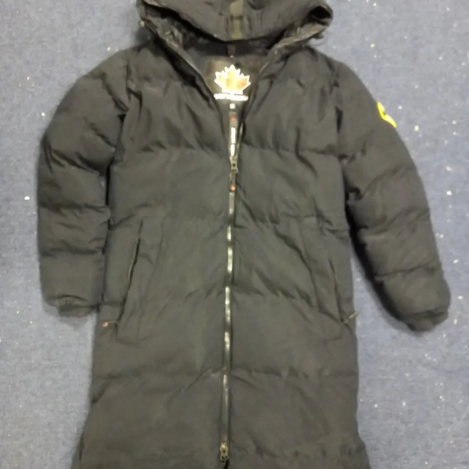 ZAVETTI CANADA LONG PUFFER JACKET SIZE XS