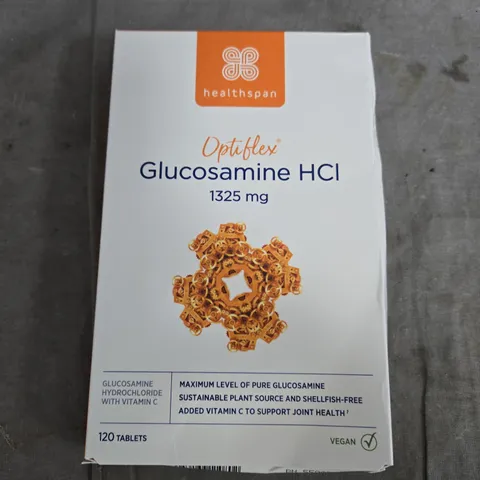 HEALTHSPAN OPTIFLEX GLUCOSAMINE HCL 1325 MG – 120 VEGAN TABLETS