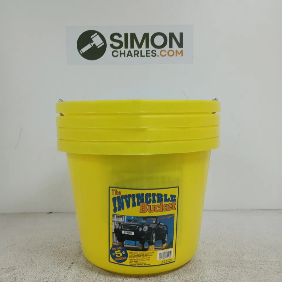 4X THE INVINCIBLE BUCKET – YELLOW BUCKET