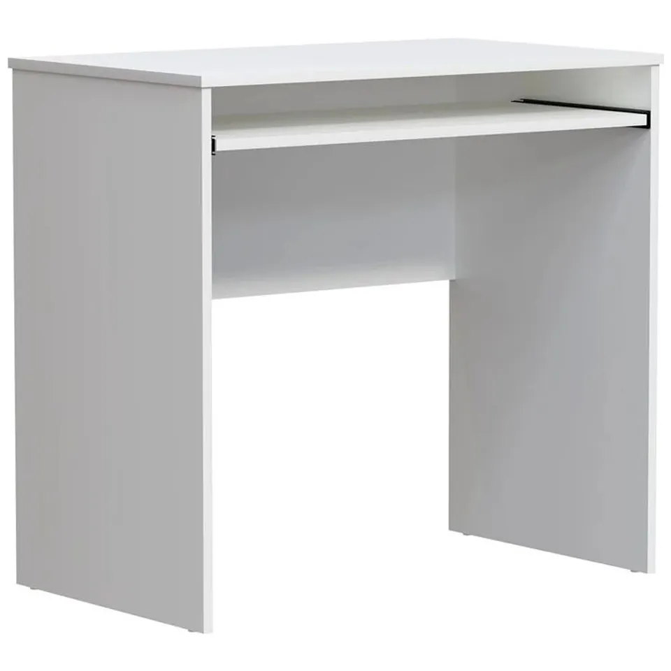 BOXED VIDA DESIGNS HUBY COMPUTER DESK - WHITE (1 BOX)