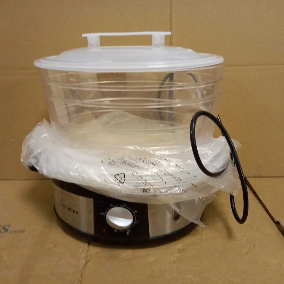 SCHALLEN HEALTHY COOKING ELECTRIC STEAMER
