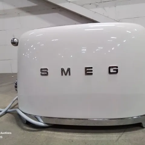 SMEG 2 SLICE TOASTER IN CREAM