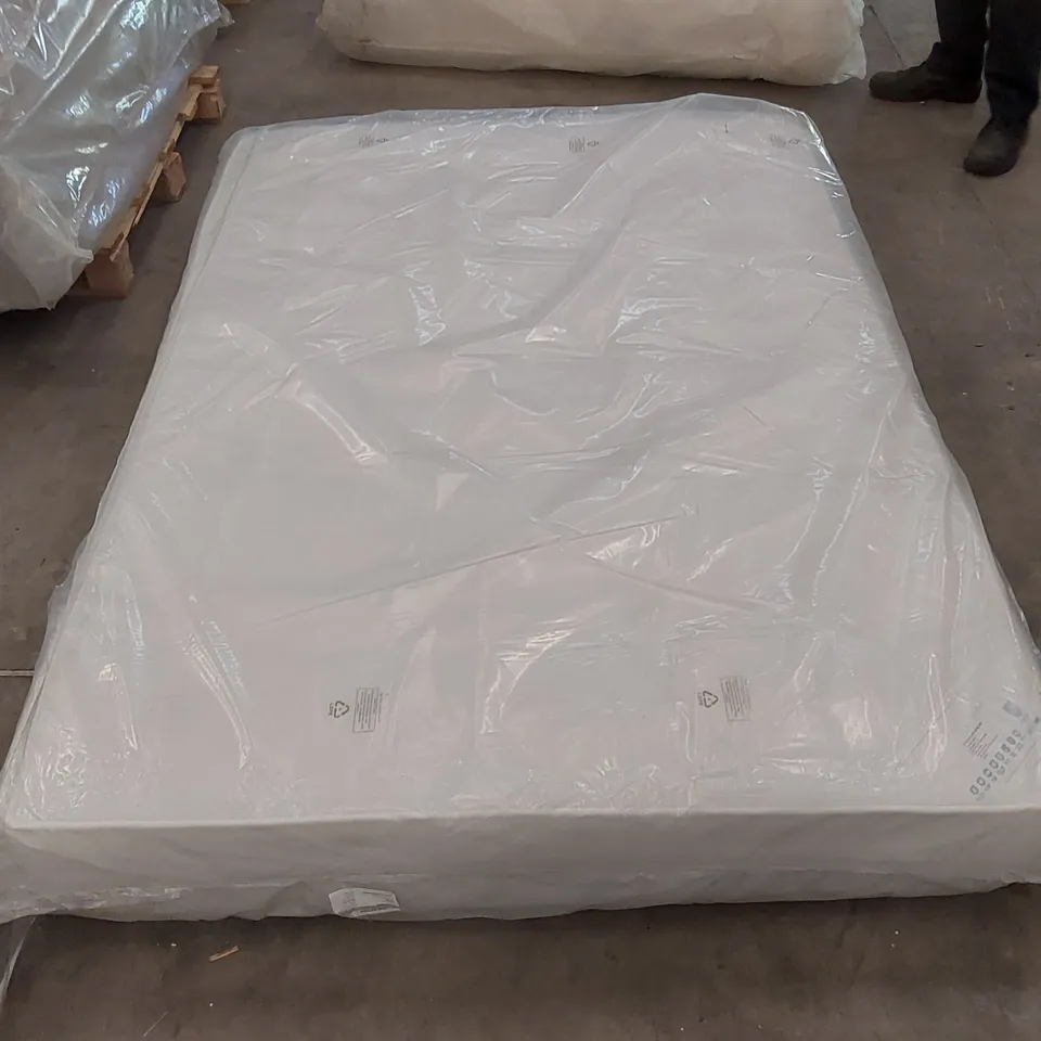 QUALITY BAGGED TIVOLI 12.5G OPEN COIL SPRING UNIT 4'6 DOUBLE MATTRESS 