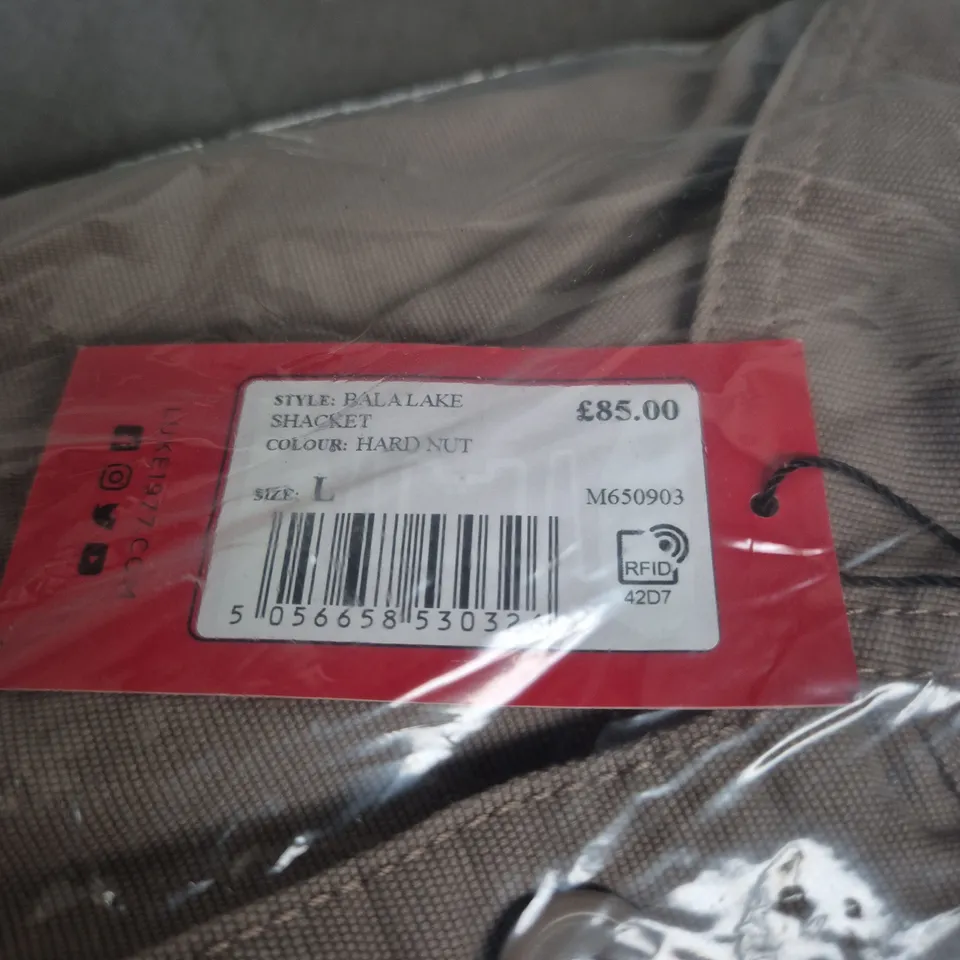 LUKE 1977 BALALAKE SHACKET IN HARD NUT, UK SIZE L