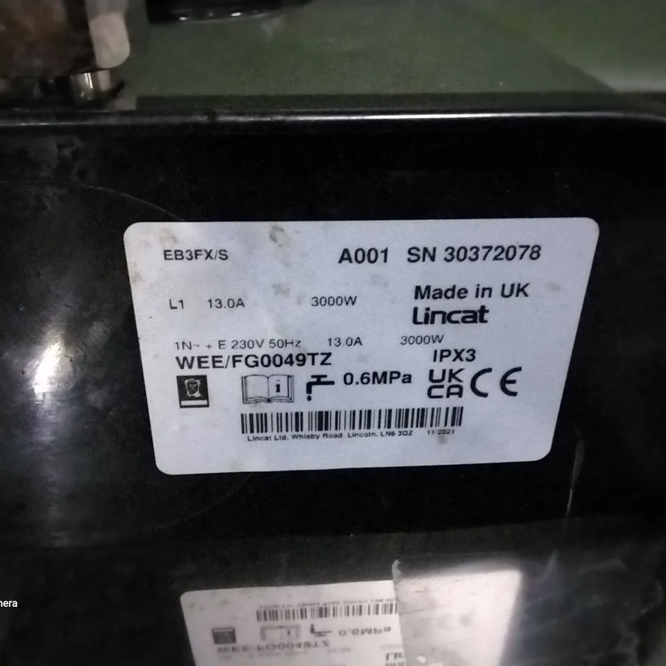 LINCAT EB3FX COMMERCIAL WATER BOILER