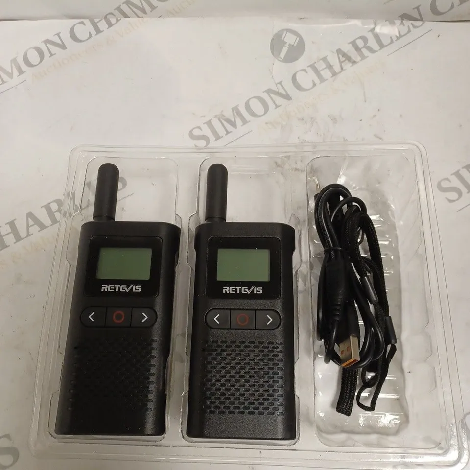 TWO REVEVIS RB628 WALKIE TALKIES 
