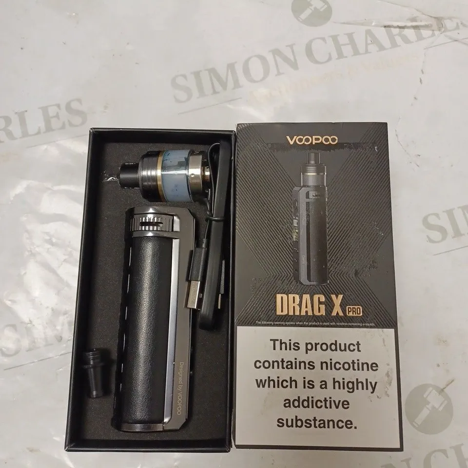 BOXED VOOPOO DRAG X PRO - CLASSIC BLACK. 