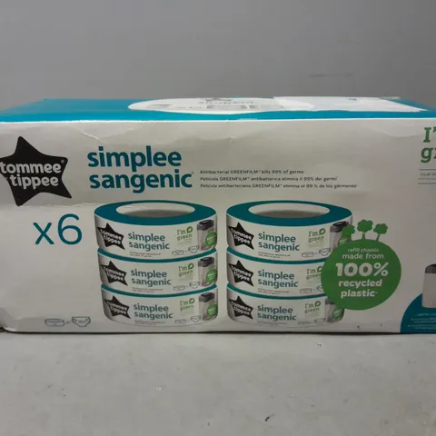 BOXED TOMMEE TIPPEE SIMPLEE SANGENIC 