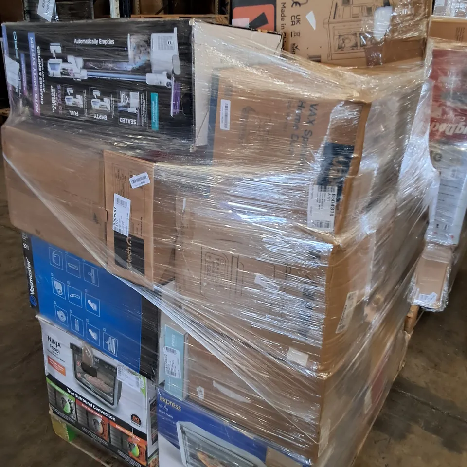 PALLET OF APPROXIMATELY 31 UNPROCESSED RAW RETURN HOUSEHOLD AND ELECTRICAL GOODS TO INCLUDE;