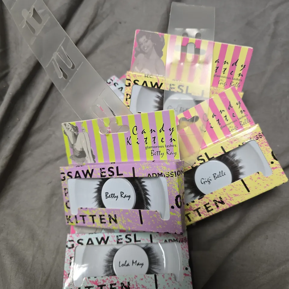 CANDY KITTEN FALSE EYELASHES – ASSORTED STYLES (BETTY RAY, LOLA MAY, GIGI BELLE)