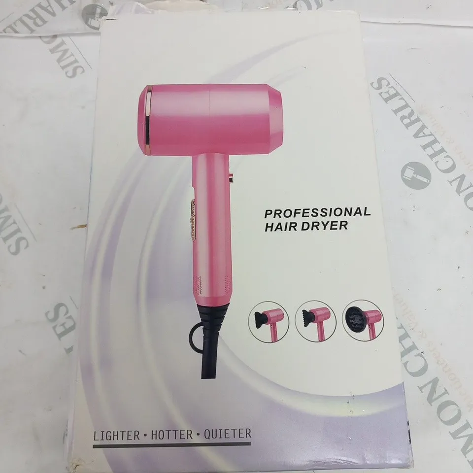 BOXED PROFESSIONAL HAIR DRYER