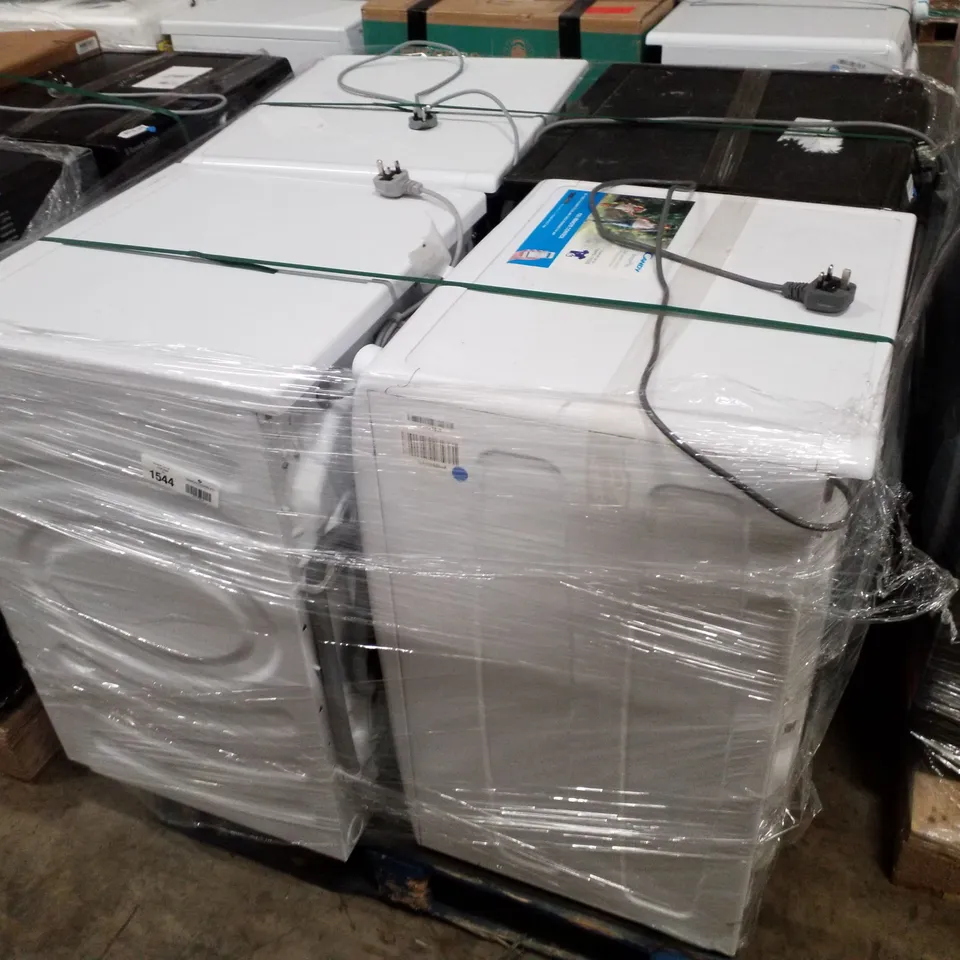 PALLET OF APPROXIMATELY 4 UNPROCESSED RAW RETURN WHITE GOODS TO INCLUDE