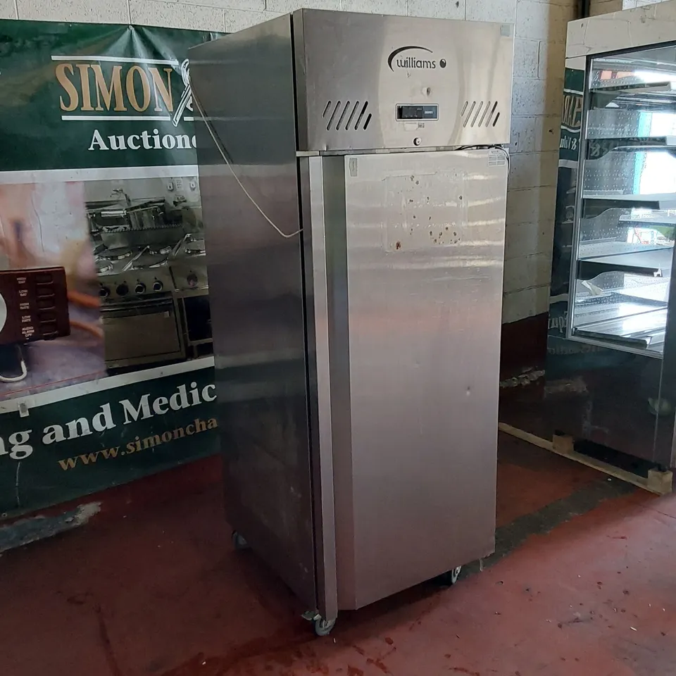 WILLIAMS HJ1SA R290 R1 STAINLESS STEEL SINGLE DOOR COMMERCIAL REFRIGERATOR 