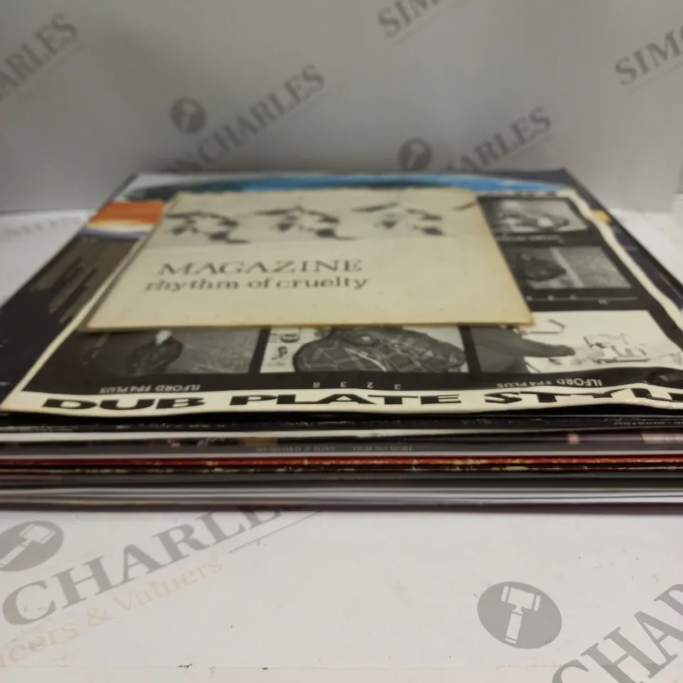 APPROXIMATELY 10 ASSORTED VINYLS FROM VARIOUS ARTISTS TO INCLUDE GERRY CINNAMON, JOHN DENVER, THE BUG CLUB ETC 