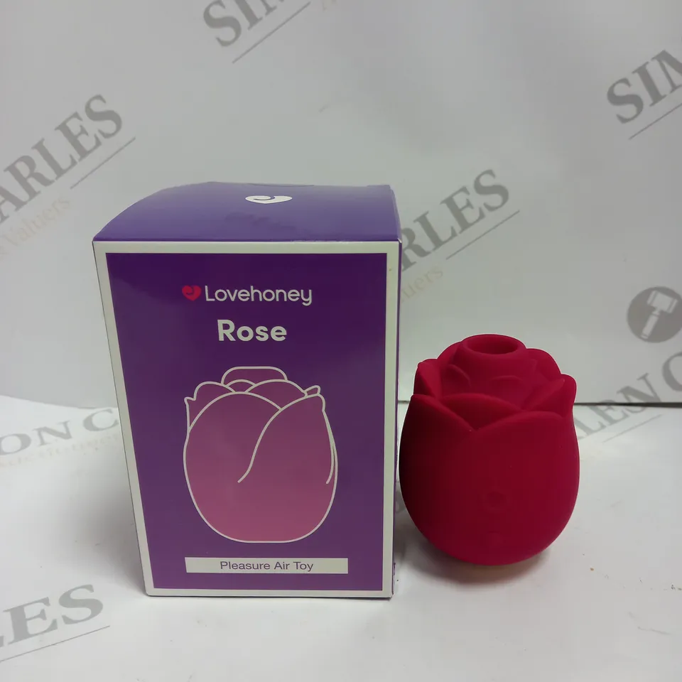 BOXED LOVE HONEY ROSE PLEASURE AIR TOY. 