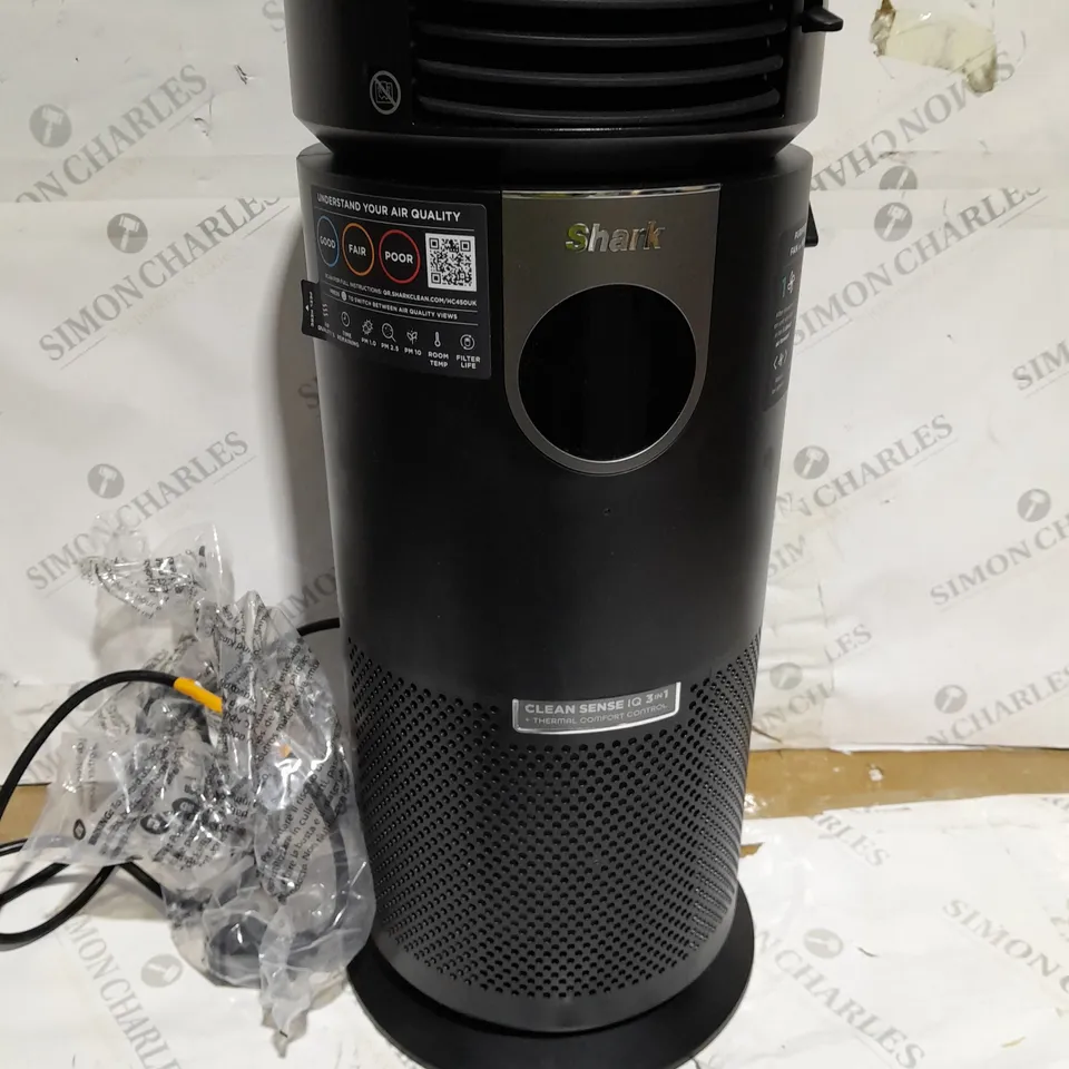 BOXED SHARK 3-IN-1 AIR PURIFIER, HEATER & FAN HC450