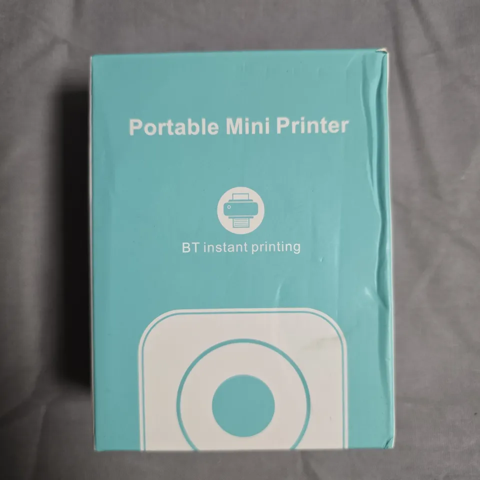 PORTABLE MINI PRINTER – BLUETOOTH (BT INSTANT PRINTING)