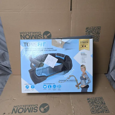 tonefit Fitness Waist Trainer with Resistance – Boxed 