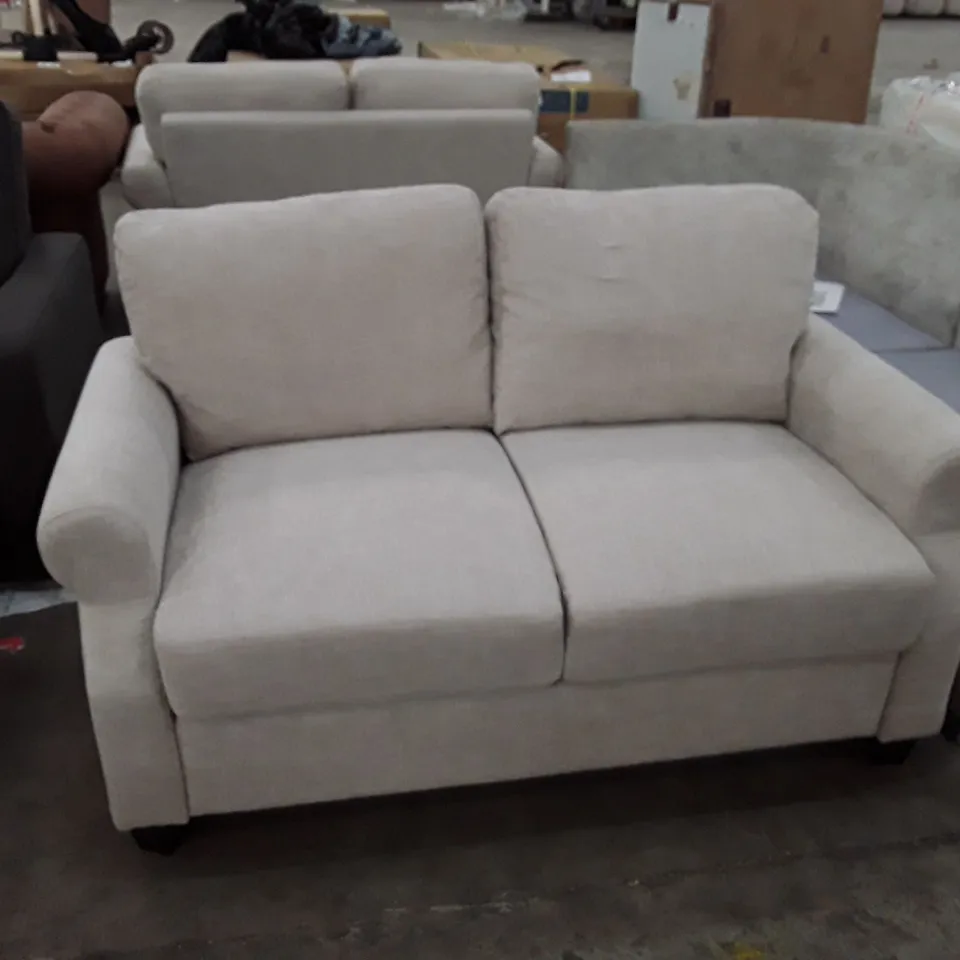 TEMPLETON 2 SEATER CLASSIC TUFFED FABRIC SOFA 