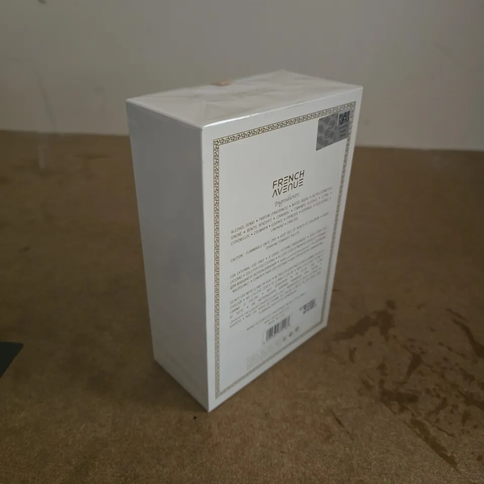 BOXED AND SEALED FRENCH AVENUE ESSENCE DE BLANC 100ML EDP BY FA PARIS 