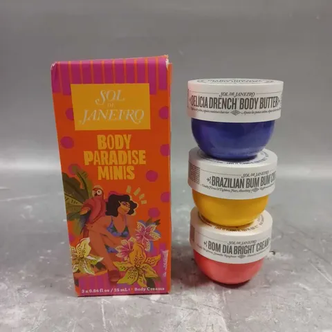 BOXED SOL DE JANEIRO BODY PARADISE MINIS 3X25ML